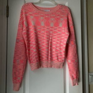 Abound Pink Space Knit Sweater